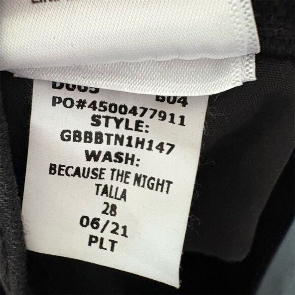 Hudson Women's Barbara Bootcut Jeans Size 28 Black High Rise Stretch - Picture 10 of 11